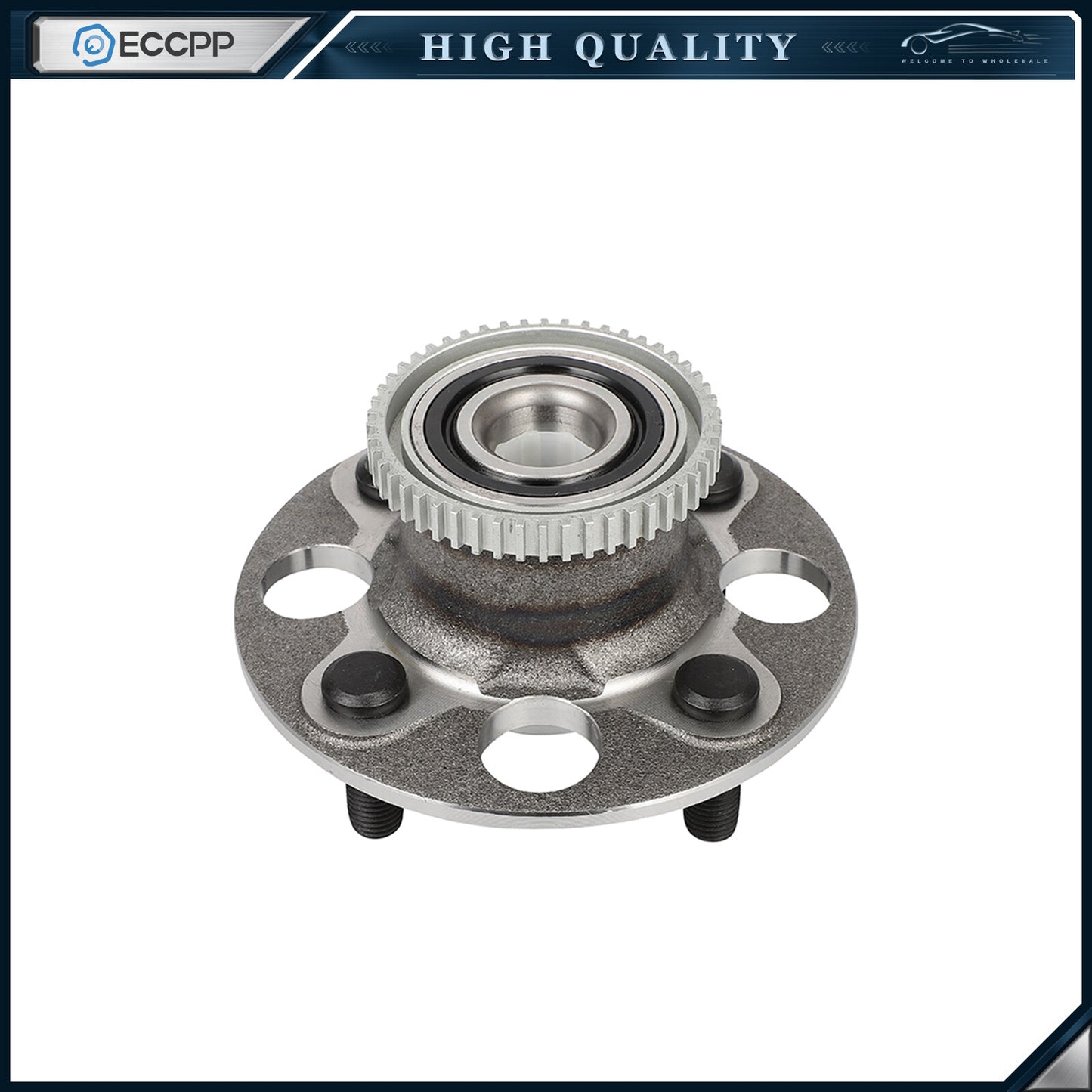 1Pc Wheel Hub Bearing Assembly Rear FWD For Honda Insight 2000 2001-2006 W/ ABS