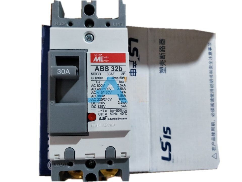 QTY:1  FOR LS/LG Air switch breaker ABS32B 10A/15A/20A/30A NO
