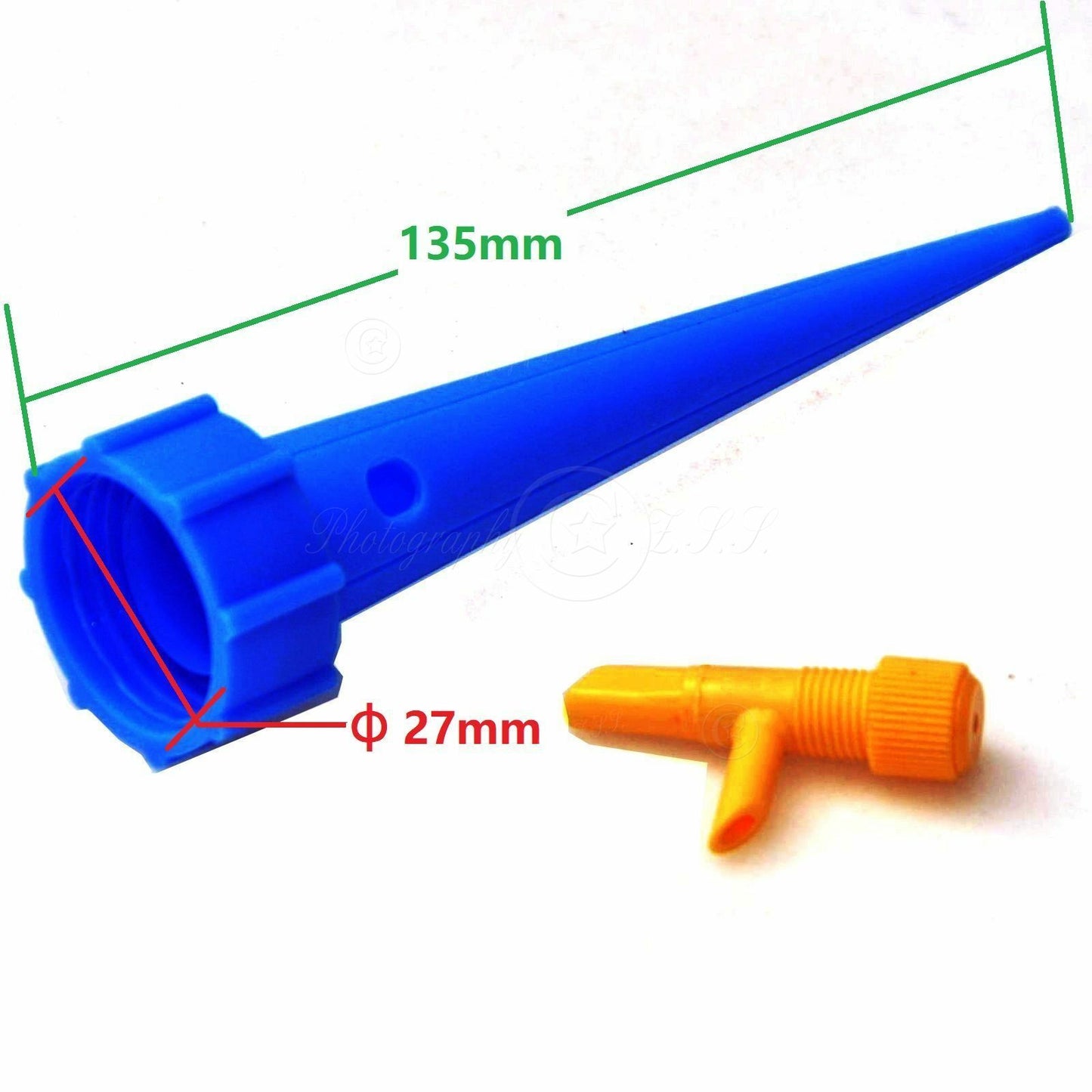 2x Automatic Adjustable Cola Bottle Drip Irrigation Flower Waterer When Vacation