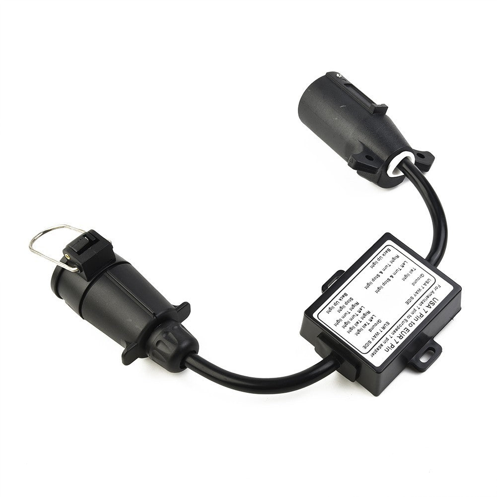 Trailer Light Converter Replacement 1pc 7-Way Blade Socket Accessories