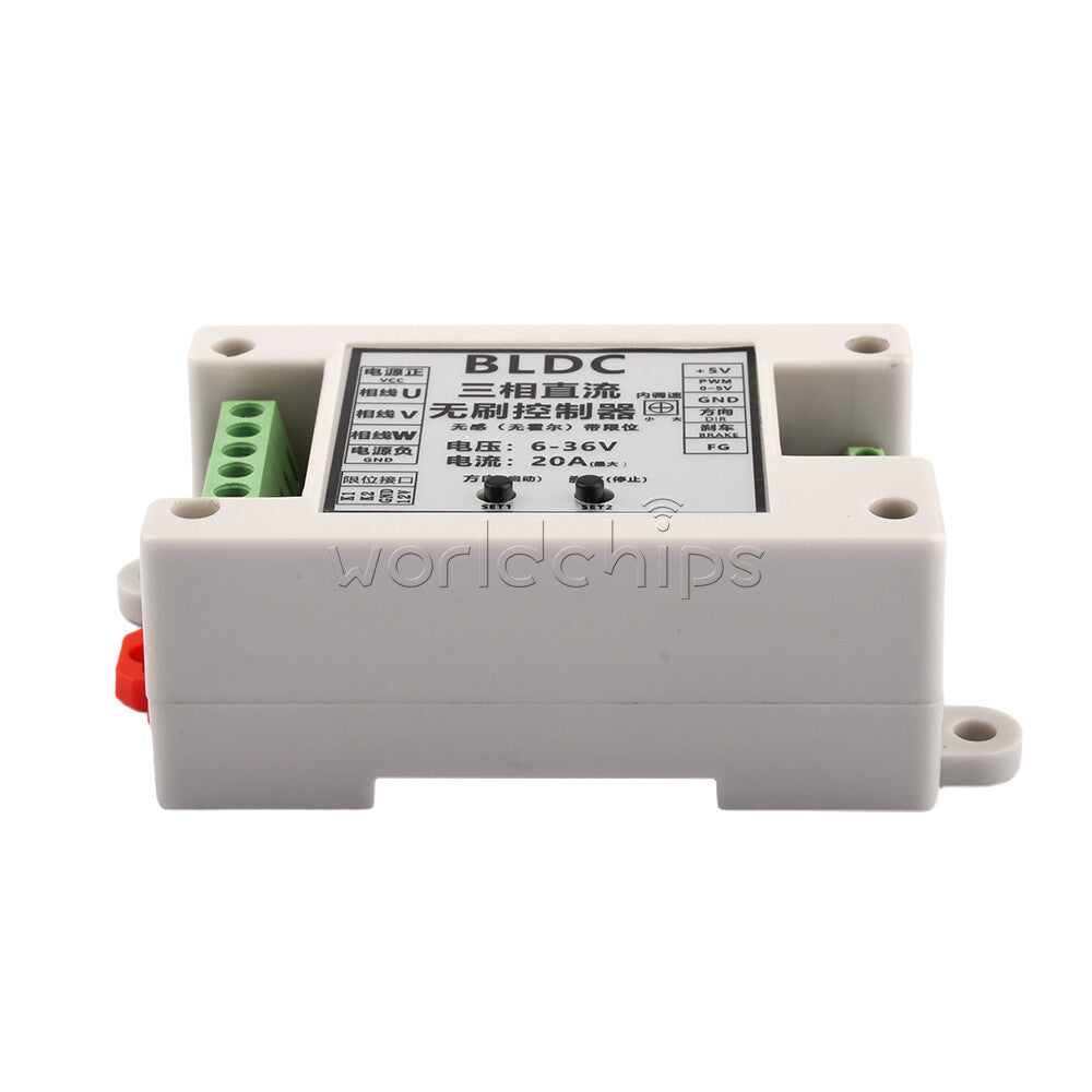ZS-X14 400W BLDC 3-phase DC Brushless Driver Control Board Motor Controller DIY