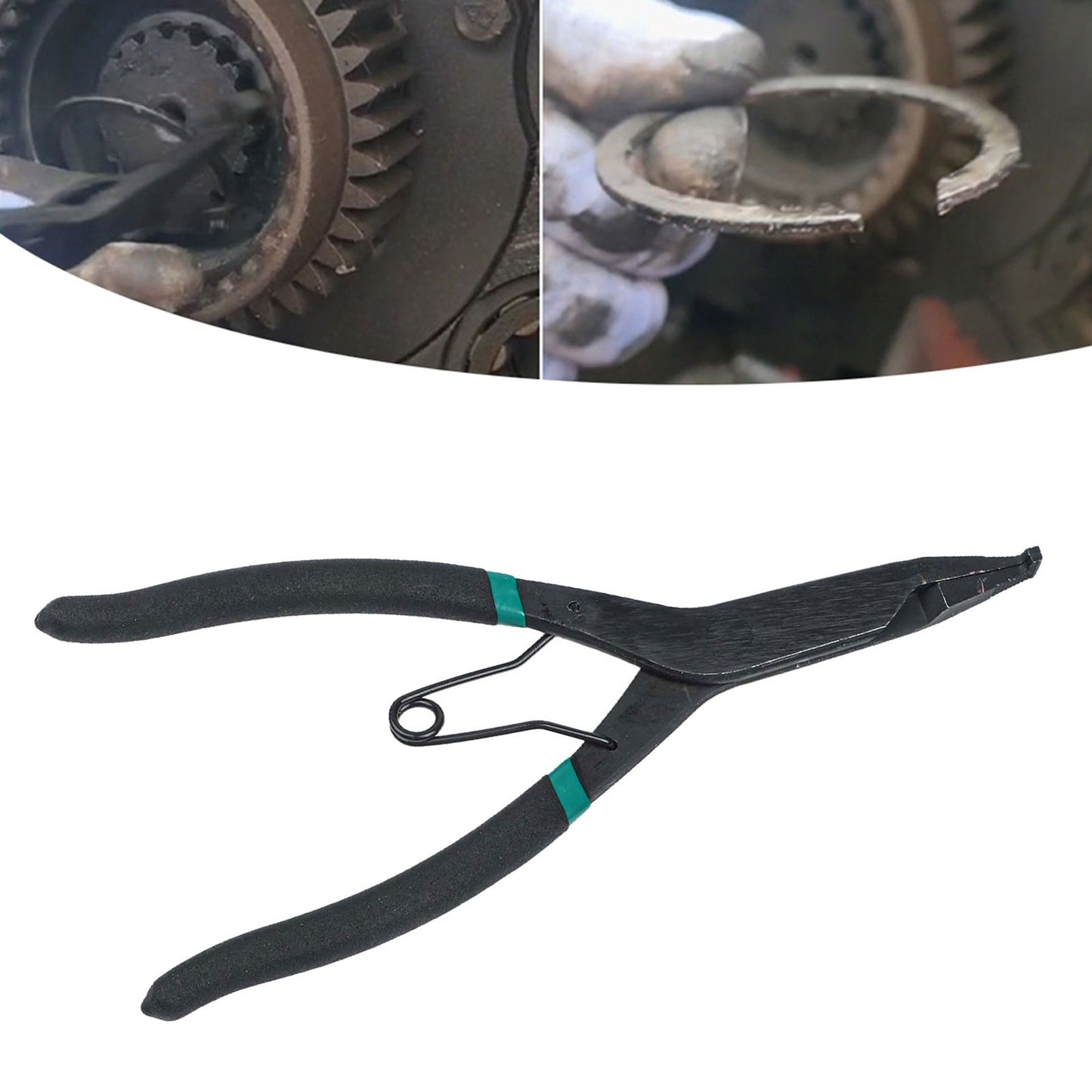 Carbon Steel Snap Ring Pliers Flat Mouth for Gearbox Repair and Maintenance