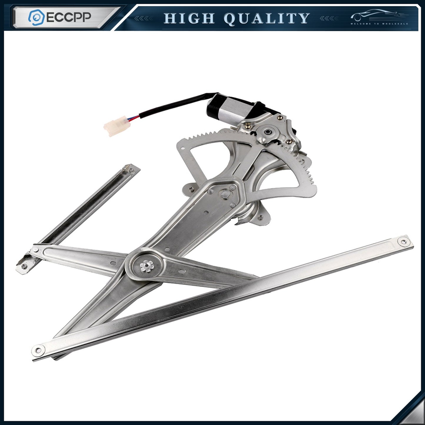 For 2003-2008 Toyota for Corolla Front RH Side Window Regulator w/ Motor