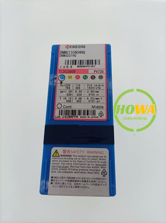 10Pcs/BOX Kyocera DNMG110404HQ PV720 DNMG331HQ Carbide Insert Turning Blade