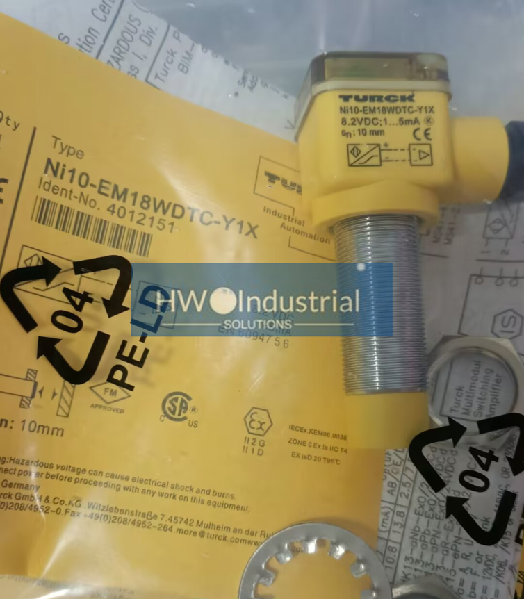 Turck Ni10-EM18WDTC-Y1X 4012151 Inductive proximity switch Sensor