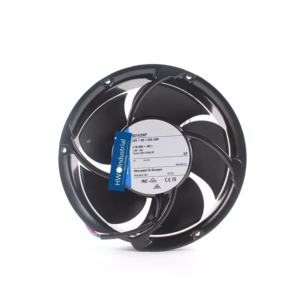 1/piece  6314/2HP 6314-2HP 24V 1.25A 30W ABB Inverter Axial Flow Cooling Fan