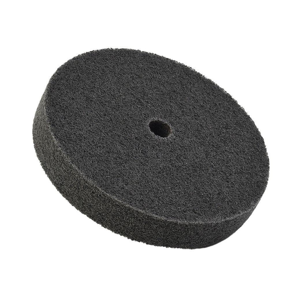 For Bench Grinder 6inch Nylon-Fiber,Polishing Buffing Wheel 180Grit Polisher-Pad