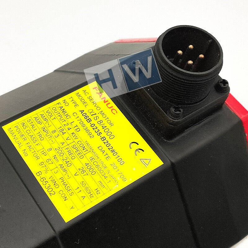 1PC A06B-0235-B202 A06B-0235-B202 #0100 FANUC CNC Servo Motor