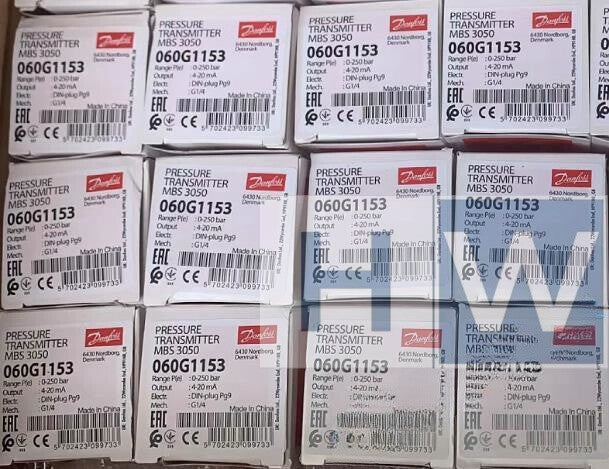 1pc  Danfoss MBS305 Pressure Sensor 060G1153 0-250bar