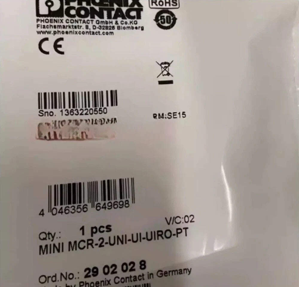 Phoenix Contact MINI MCR-2-UNI-UI-UIRO-PT isolator 2902028  #P