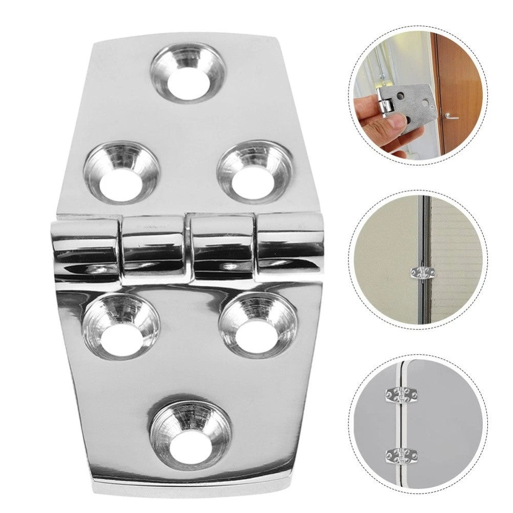 Heavy Duty 316 Stainless Steel Boat Hinges for Marine Use Deck Cabinet Doors