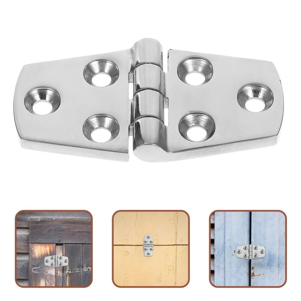 Heavy Duty 316 Stainless Steel Boat Hinges for Marine Use Deck Cabinet Doors