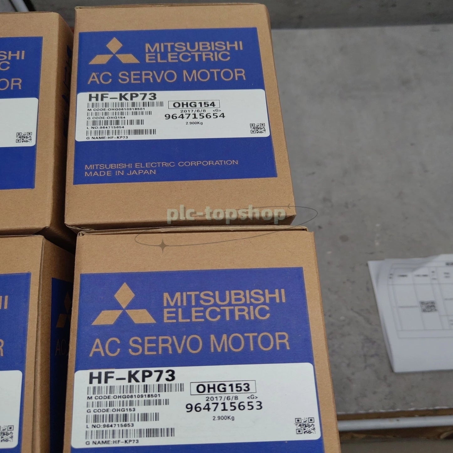 Mitsubishi AC Servo Motor HF-KP73 HFKP73   PLC# # #P