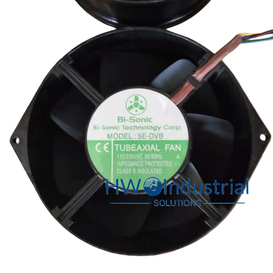 Bi-Sonic 5E-DVB 115-230V 17055 Dual Voltage Metal Iron Blade Cooling Fan
