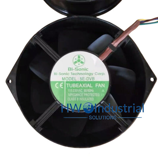 Bi-Sonic 5E-DVB 115-230V 17055 Dual Voltage Metal Iron Blade Cooling Fan