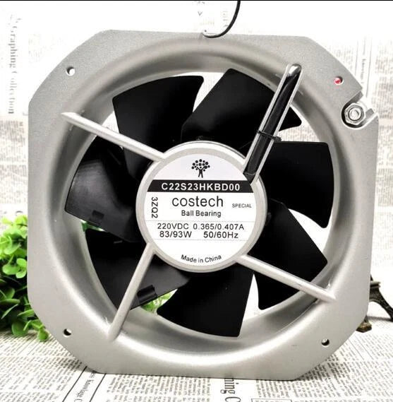 1PC COSTECH C22S23HKBD00 All Metal Cooling Fan 230V   #P