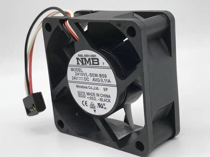 1 PCS For NMB fan A90L-0001-0581 2410VL-S5W-B59 24V 6025 6cm 3wire