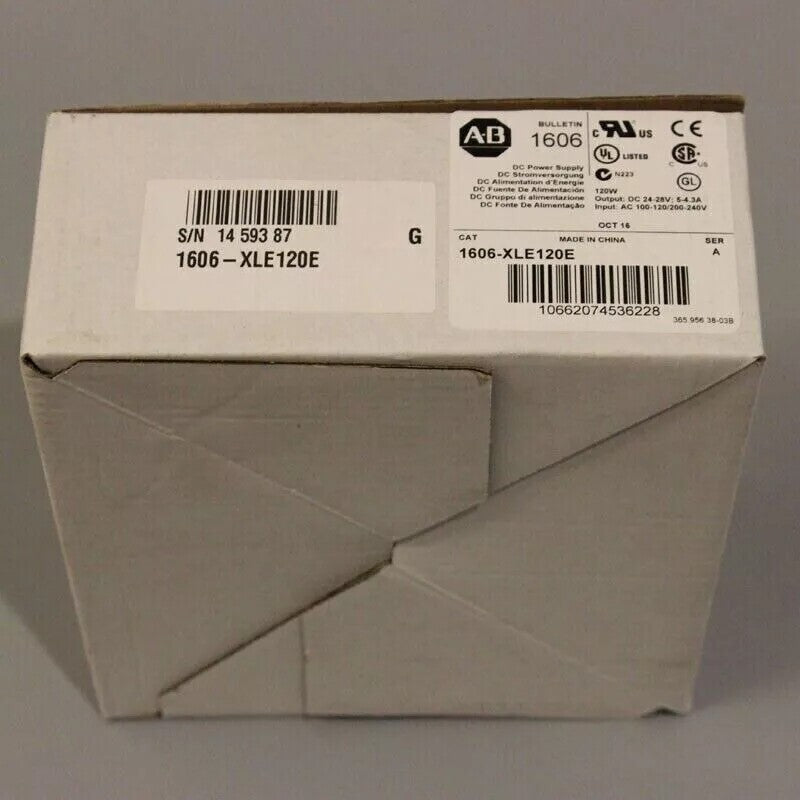 Factory Sealed AB 1606-XLE120E / A Power Supply 1606XLE120E