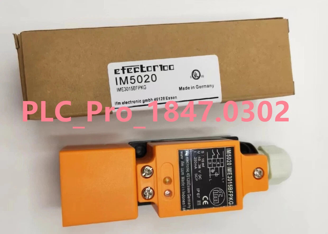 IM5020 1PCS   IFM IM5020 Proximity Sensor IME3015BFPKG  Fast delivery #P