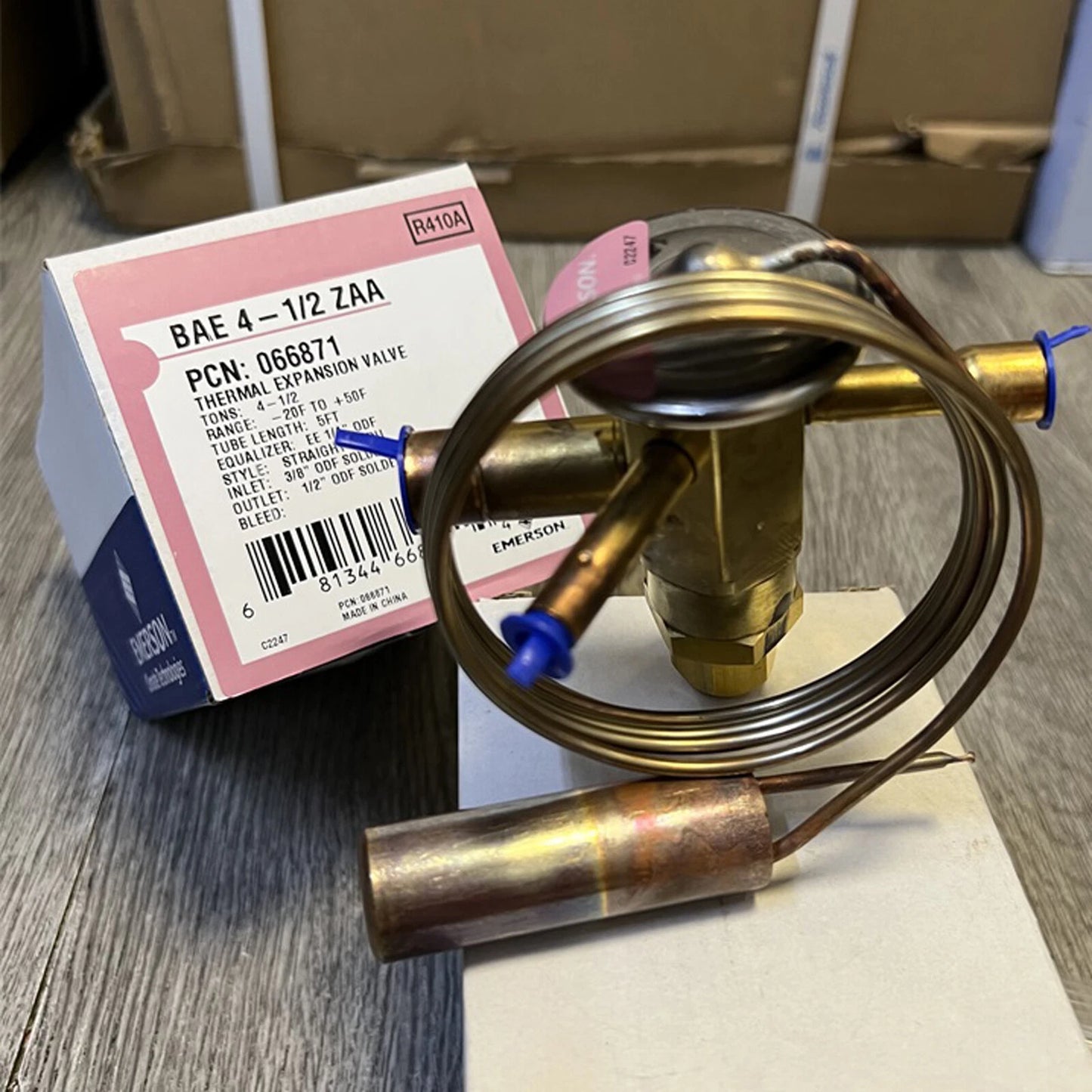 1PC  FOR EMERSON Air conditioning expansion valve BAE 4-1 2 ZAA FREE SHIP#XR
