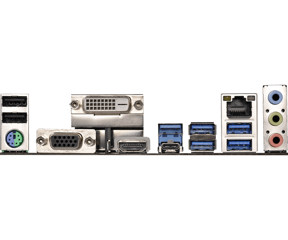 ASRock AB350 Pro4 Motherboard AMD B350 Socket AM4 DDR4 Ryzen M.2 DVI ATX D-Sub