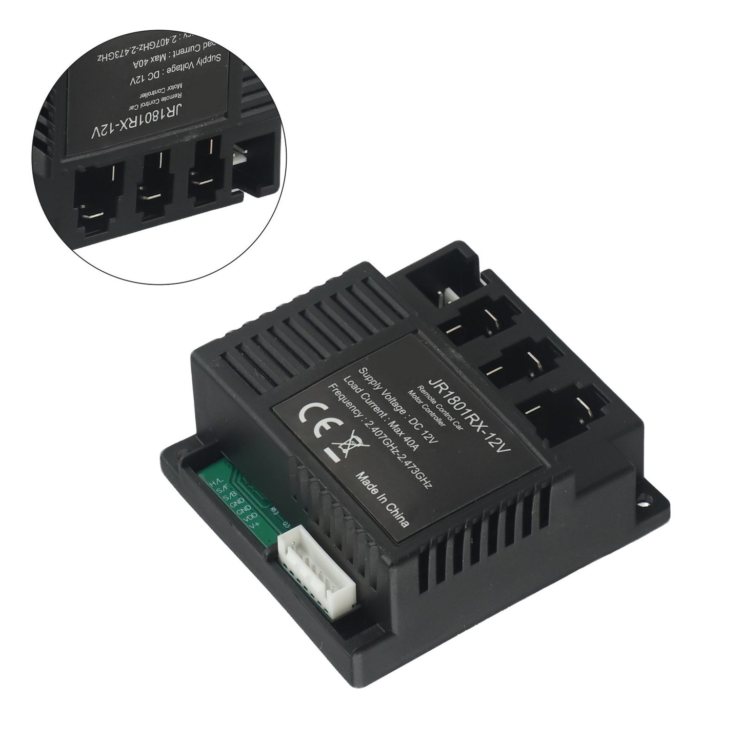 1x Receiver for Children's Electric Car RC & Receiver JR18013W12V JR1801RX12V