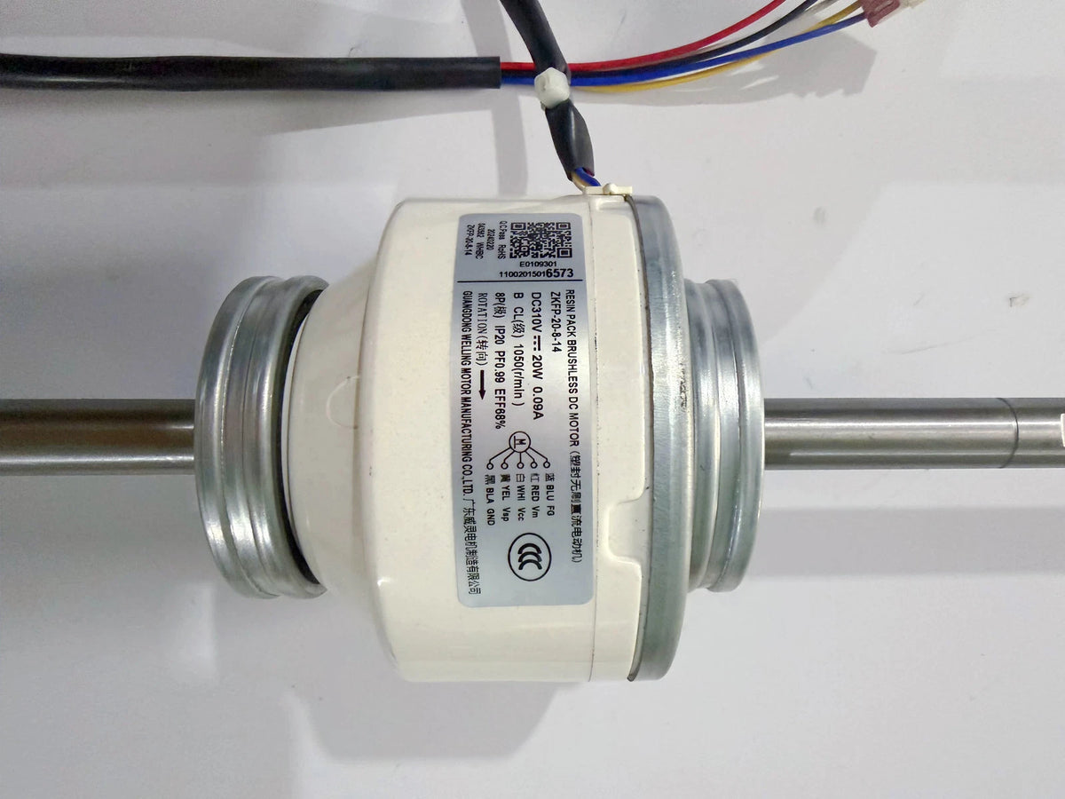 1PCS  FIT FOR Duct fan DC motor ZKFP-20-8-14 11002015016573 20W