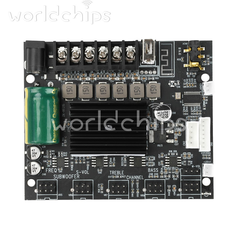 DC12-24V MT21S 2.1 Channel Bluetooth Amplifier Board Microphone Audio all-in-one