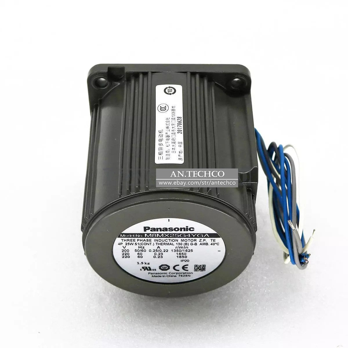 1PC For Panasonic M8MX25G4YGA 25W three-phase motor