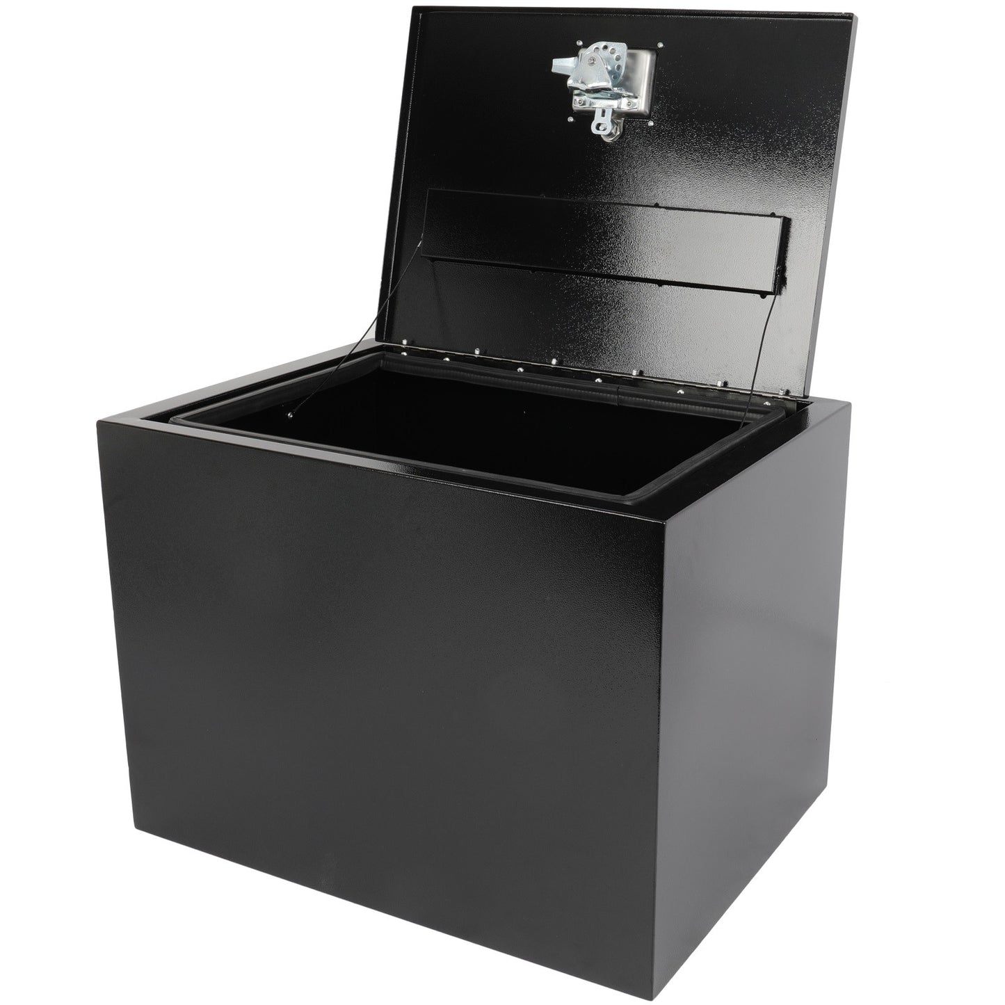 24"x18"x18" Storage Tool Box For Truck Garage Auto Repairing Works W/ 2x Chain