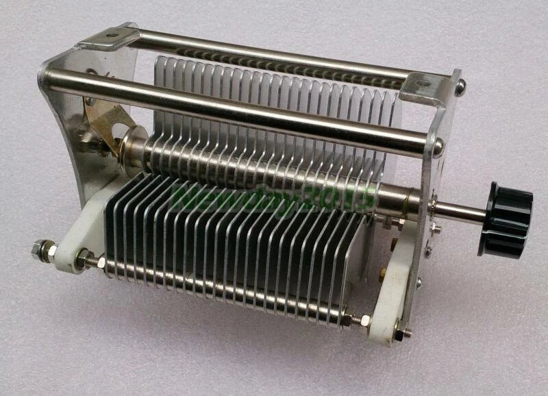 1X 20-1000PF 1000V Single-unit Air Dielectric Variable Capacitor  With knob