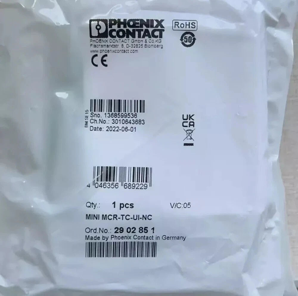 Phoenix Contact MINI MCR-TC-UI-NC Transmitter 2902851 #P