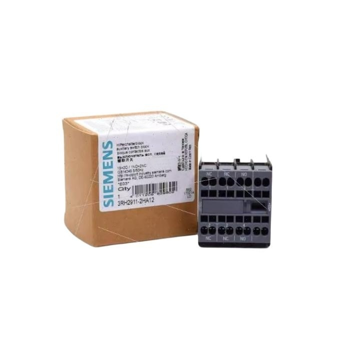 1Pc   SIE-MENS Contactor Auxiliary Contact 3RH2911-2HA12