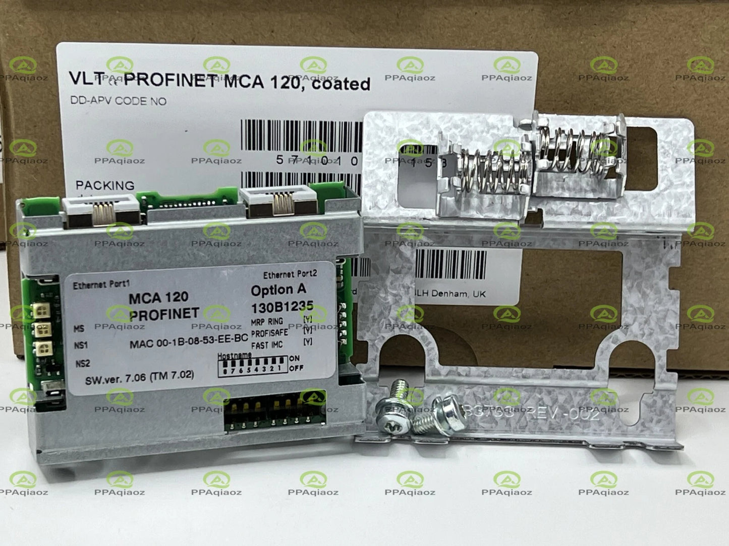 DANFOSS  MCA120  130B1235  PROFINET AL CARD .  . #P
