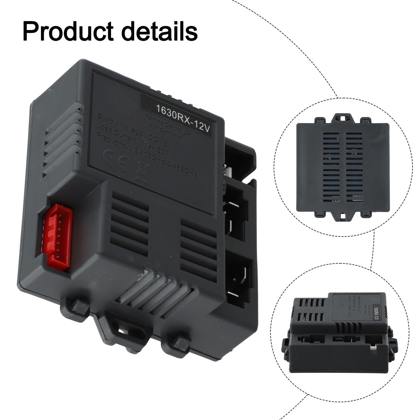 12V Receiver 4WD Attribute 7pin Connector For Remote Control Applications