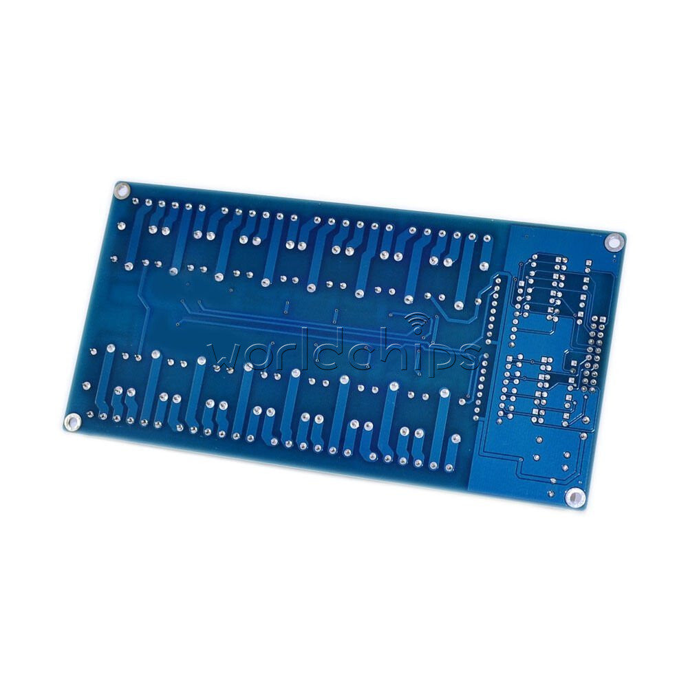 16-Channel Relay Shield Module with optocoupler LM2576 Power supply 12V Arduino