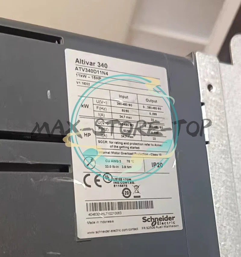 1 PC  TESTED Schneider ATV340D11N4 Inverter Fast Shipping