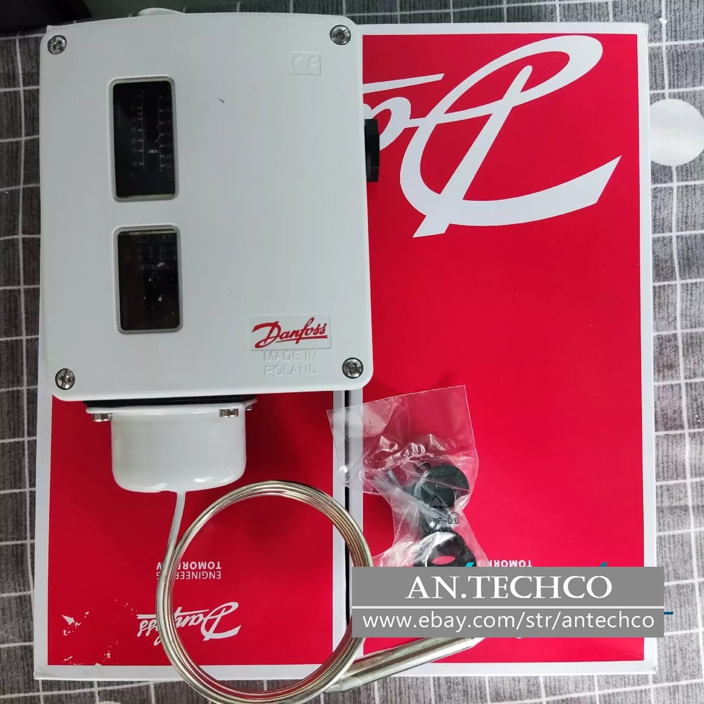 1 Pcs For Danfoss RT101 017-500366 temperature switch