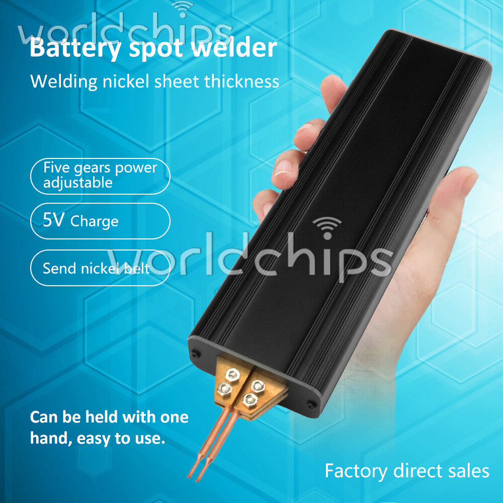 Battery Welding Machine Portable Mini DIY Spot Welder Machine 18650 Battery USB