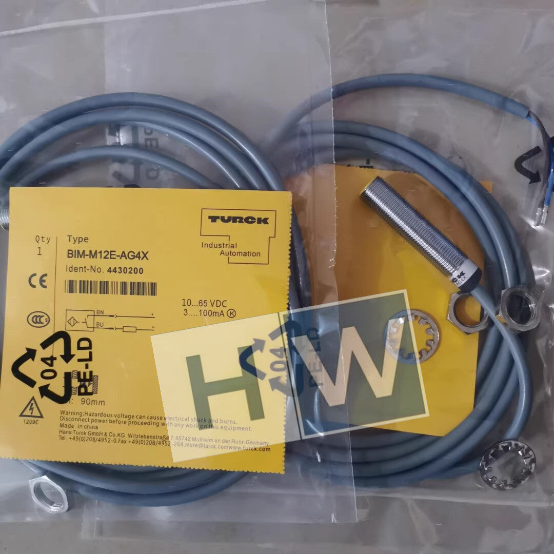 1PC   TURCK Inductive Sensor BIM-M12E-AG4X Proximity Switch