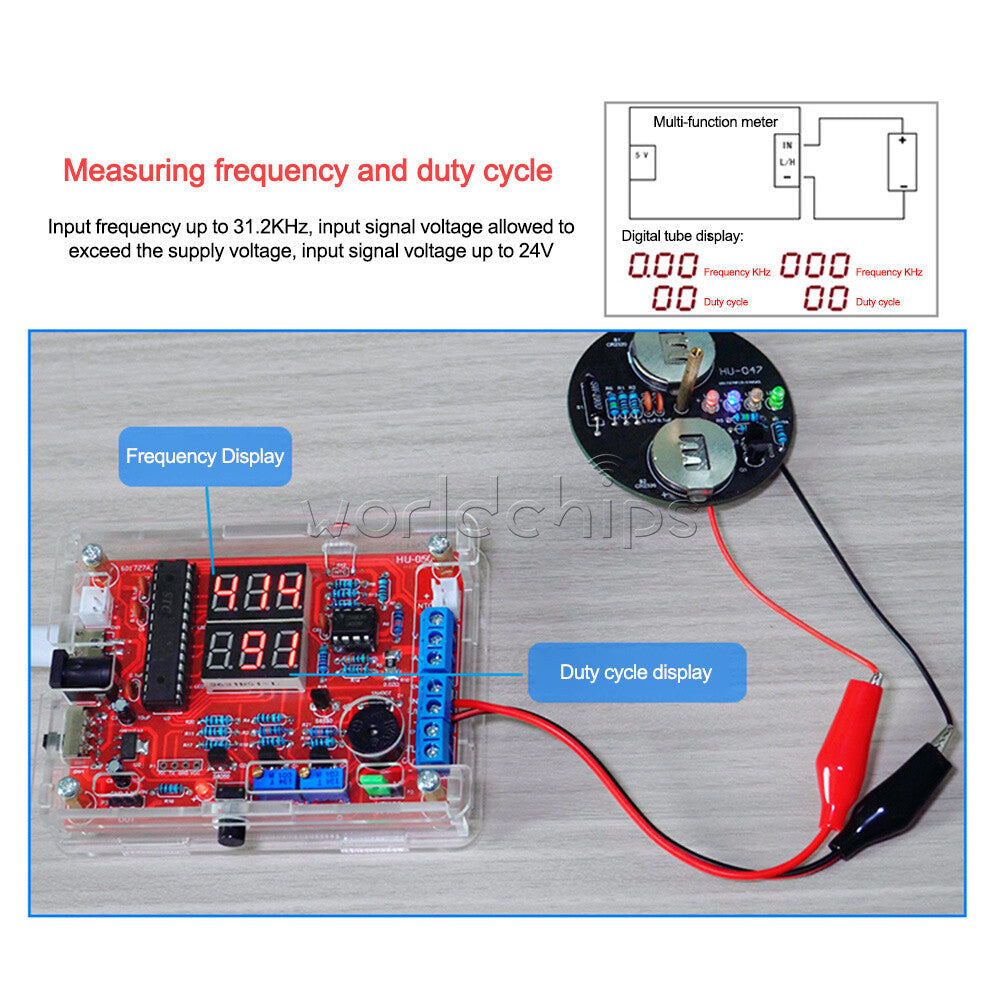 Current Temperature Detection PWM Signal Generator Electronic DIY kits 5V
