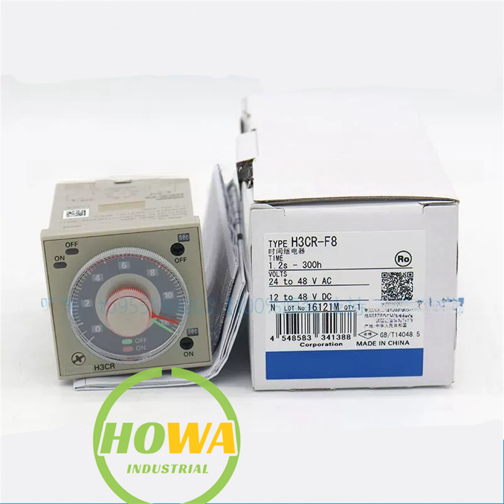 OMRON H3CRF8 H3CR-F8 AC24-48/DC12-48V Solid-state Timer Time Relay