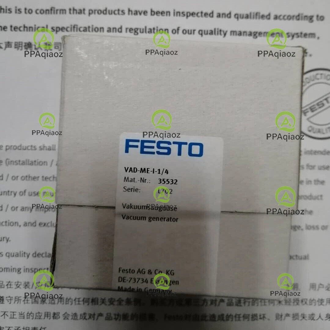 1PC  FESTO VAD-ME-I-1/4 35532 Vacuum Suction Free Shipping