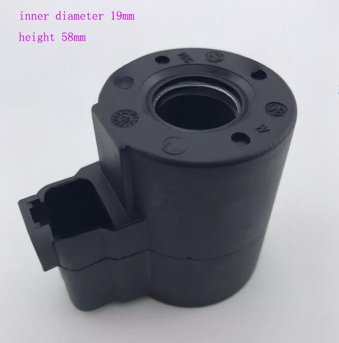 1PC Excavator solenoid valve coil inner diameter 19mm height 58mm DC12V DC24V