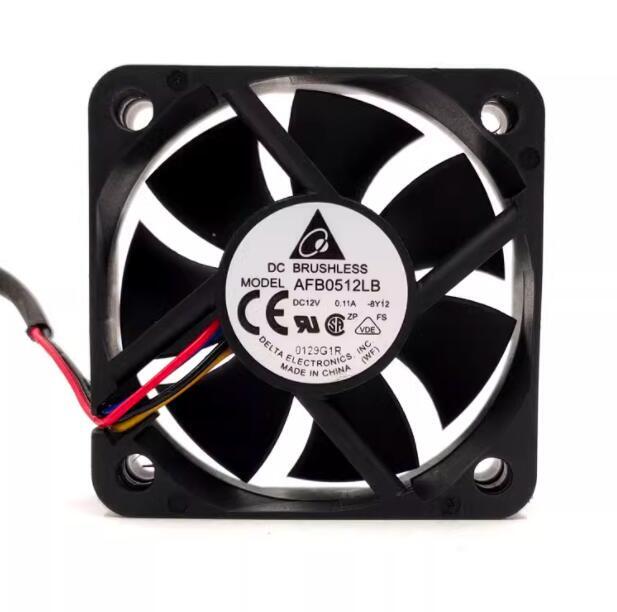 Delta AFB0512LB DC 12V 0.11A 5015 50*50*15mm 5cm 4pin PWM Mute Speed Cooling Fan