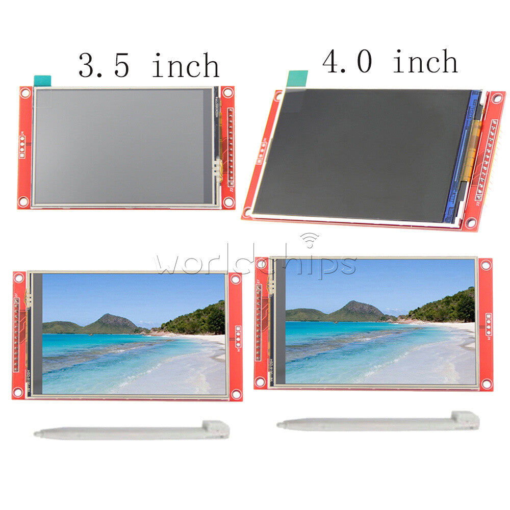 3.5" 4.0" Inch TFT LCD Screen Display Board Module SPI Interface 480x320 SD