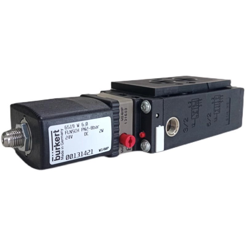 1pcs Burkert Solenoid Valve burkert6519 W 6.0 FLNSCH 00131421 Fast delivery