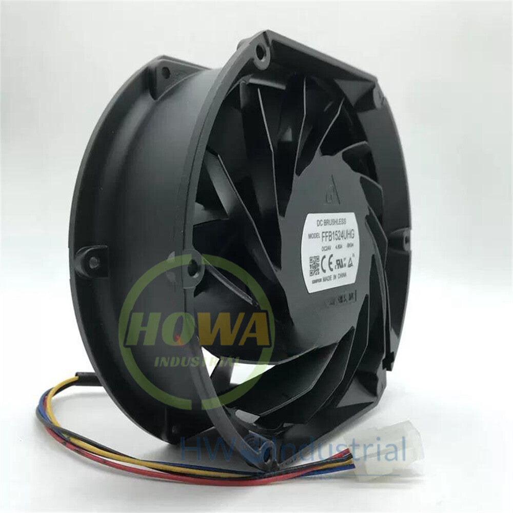 1/piece FFB1524UHG Delta 24V4.80A 4-wire for ABB Inverter High Speed Cooling Fan