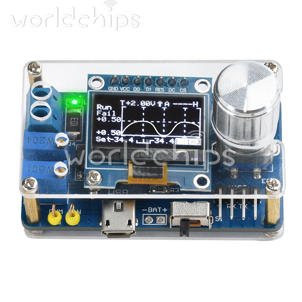 DIY Mini Digital Oscilloscope Electronic Kit STC Soldering Practice Project Kit