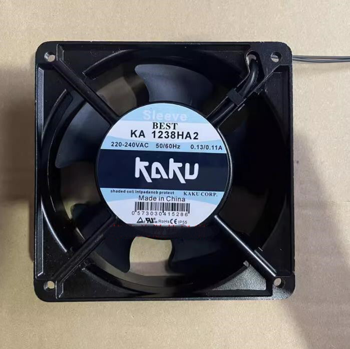 1Pc    KA1238HA2 12038 220V 0.13A High Temperature Waterproof Cooling Fan